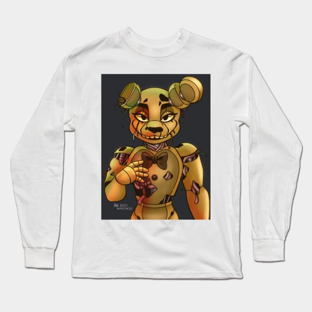 Spring Trap Long Sleeve T-Shirt by paperstarzz